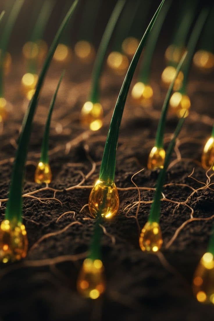 The root — Fed at the follicle, in the soil of the scalp — where length is actually decided.